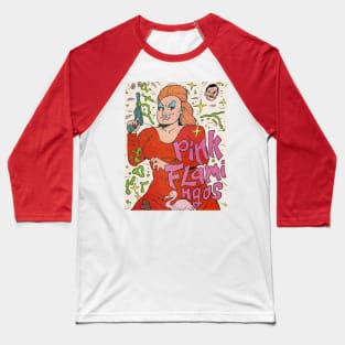 PINK FLAMINGOS Baseball T-Shirt